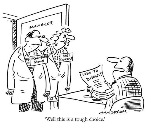 'Well this is a tough choice.'