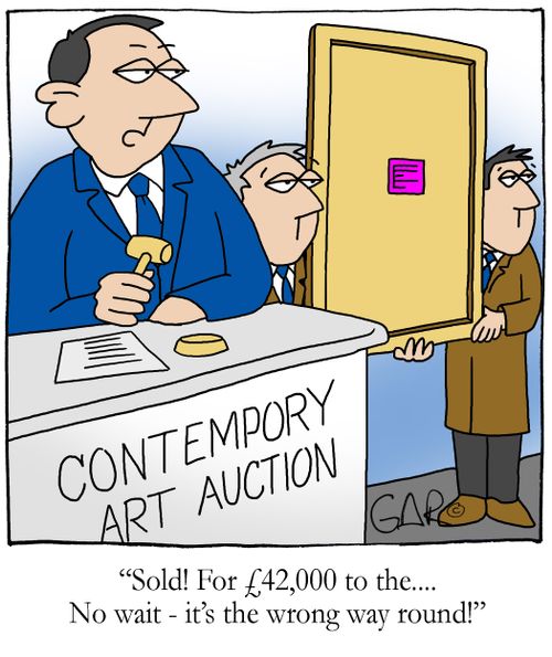 Sold! For £42,000 to the... No wait - it's the wrong way round!