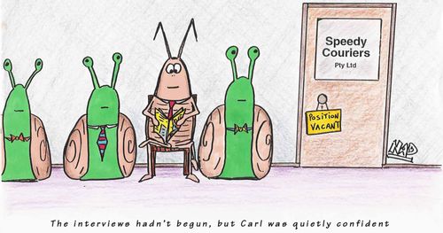 The interviews hadn't begun, but Carl was quietly confident