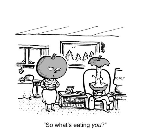 'So what's eating YOU?'