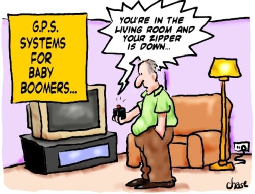 GPS for Baby Boomers.