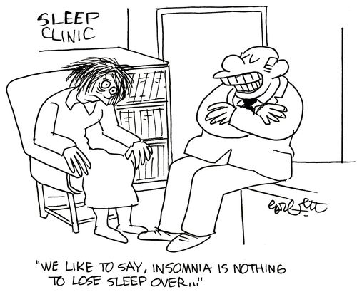 Sleep clinic: 'We like to say, insomnia is nothing to lose sleep over...'