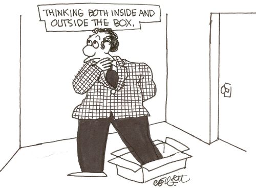 Thinking both inside and outside the box.