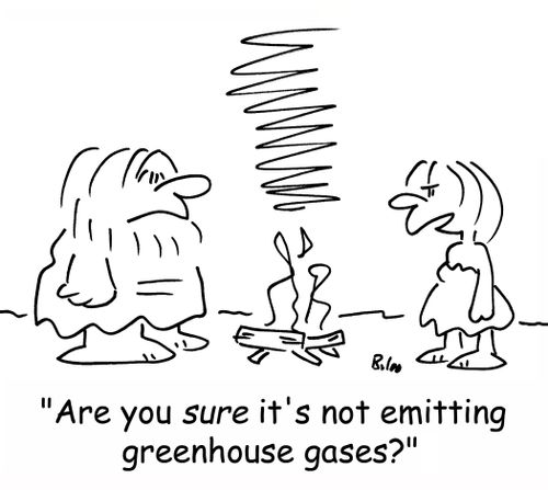 'Are you SURE it's not emitting greenhouse gases?'