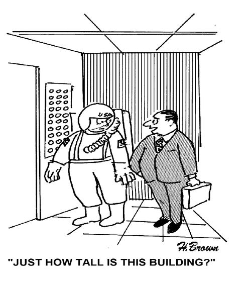 'Just how tall is this building?'