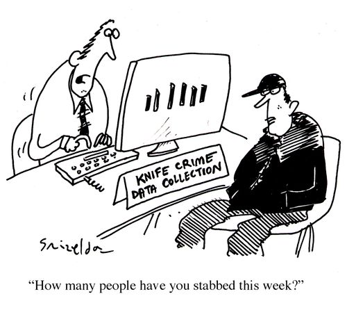 Knife Crime Data Collection - 'How many people have you stabbed this week?'
