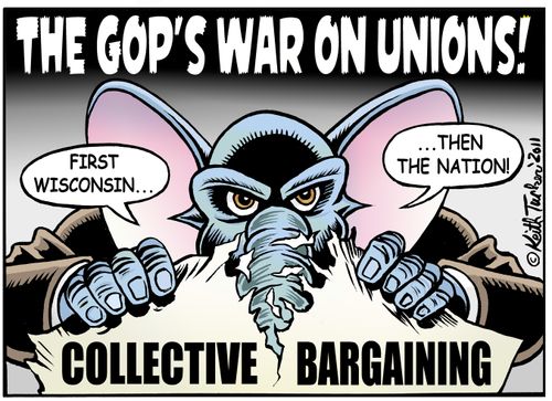 Wisconsin's War on Unions!