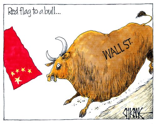 Wall Street - Red Flag To A Bull