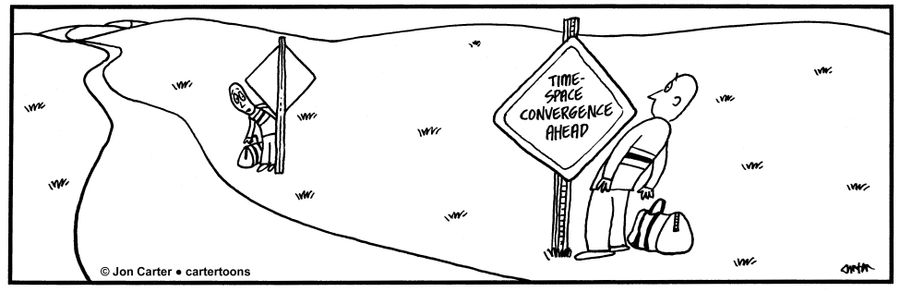 Time-Space Convergence Ahead