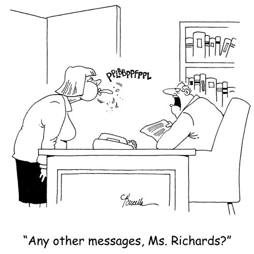 'Any other messages, Ms. Richards?'