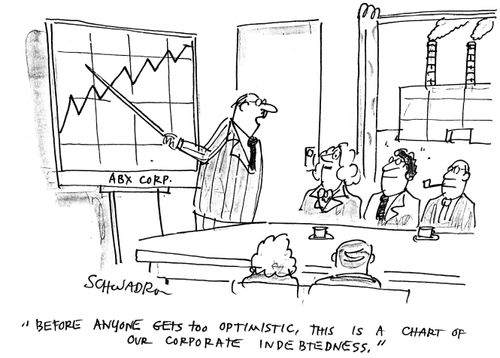 "Before anyone gets too optimistic this is a chart of our corporate indebtedness."