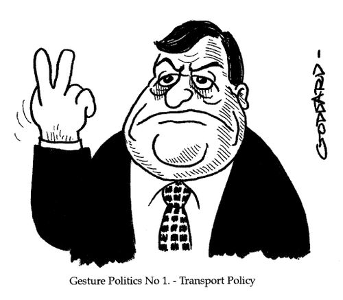 Gesture Politics No 1. - Transport Policy