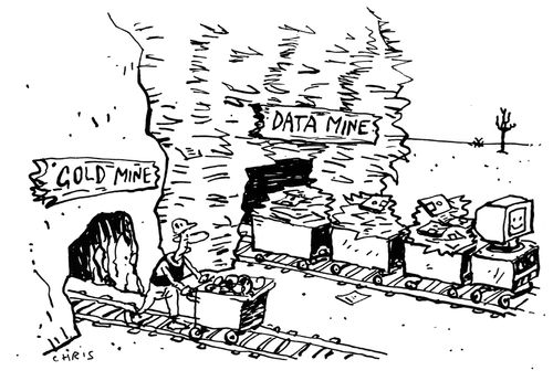 Data mine - Gold mine.