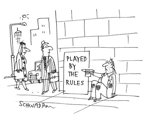 Played by the rules.