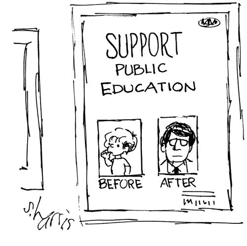 Support public education.
