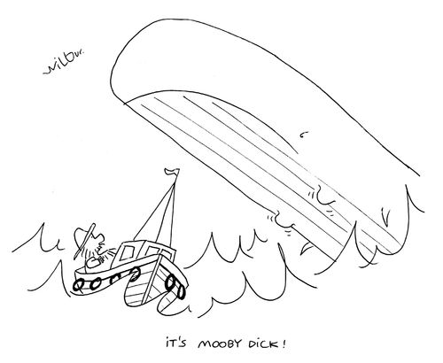 'It's Mooby Dick'