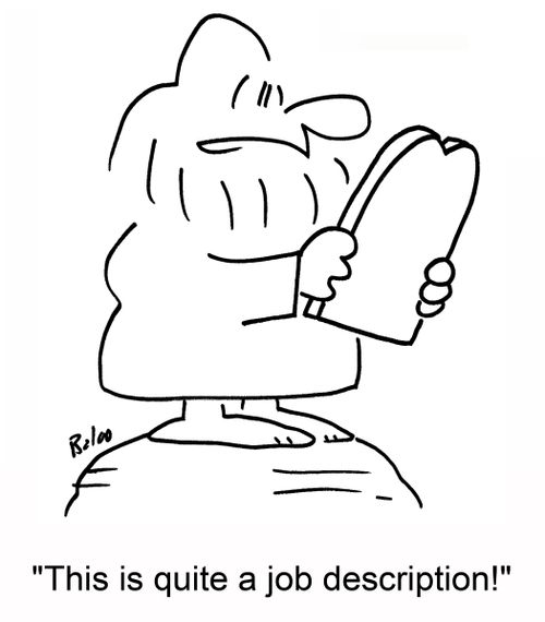 'This is quite a job description!'