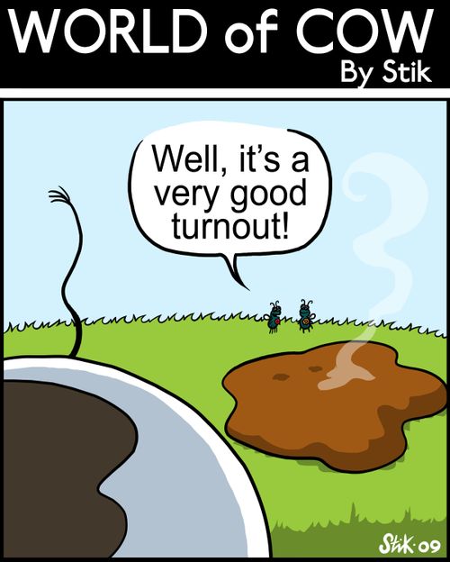 Well, it's a good turnout!