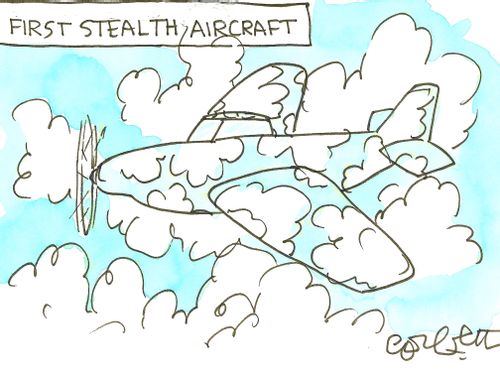 First Stealth Aircraft.