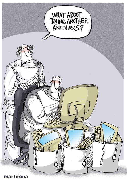 Wha about trying another antivirus?