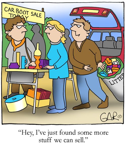 Hey, I've just found some more stuff we can sell.