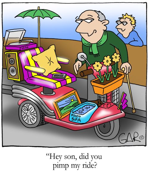 Hey son, did you pimp my ride?