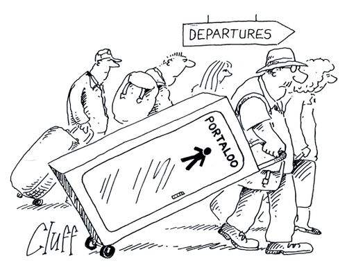 Departures - Portaloo.
