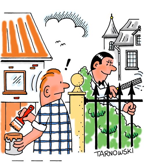 The maintaining different types of fence.