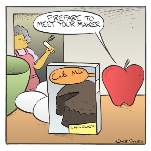 "Prepare to meet your maker."