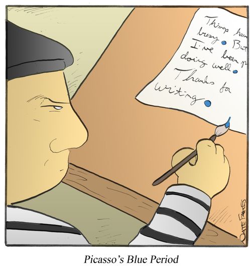 Picasso's Blue Period