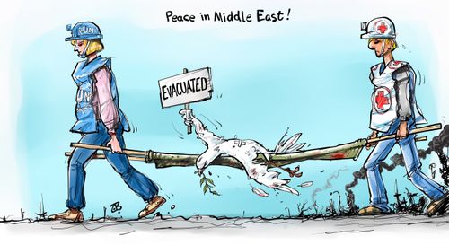 Peace in the Middle East!