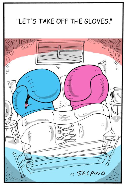 "Let's take off the gloves."