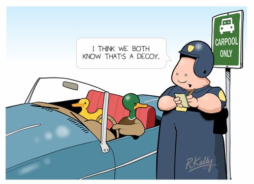'I think we both know that's a decoy.'