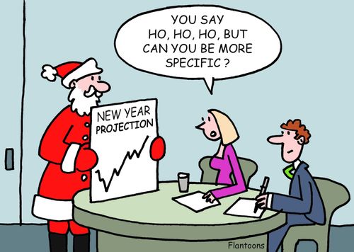 'Ho,ho,ho, but can you be more specific?'