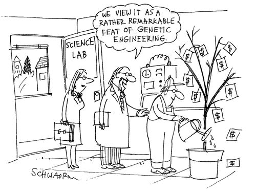 "We view it as a rather remarkable feat of genetic engineering."
