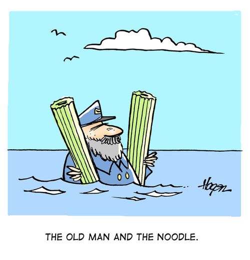 The Old Man and the Noodle.