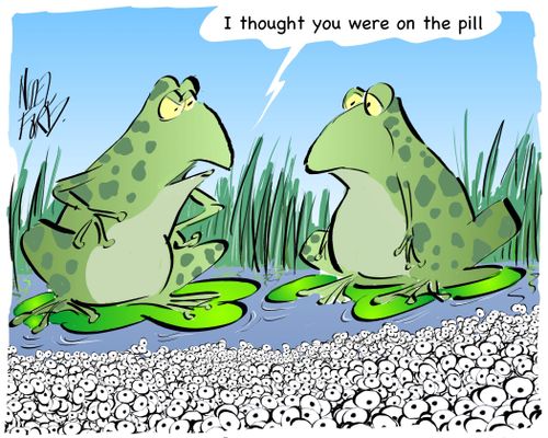 "I thought you were on the pill."