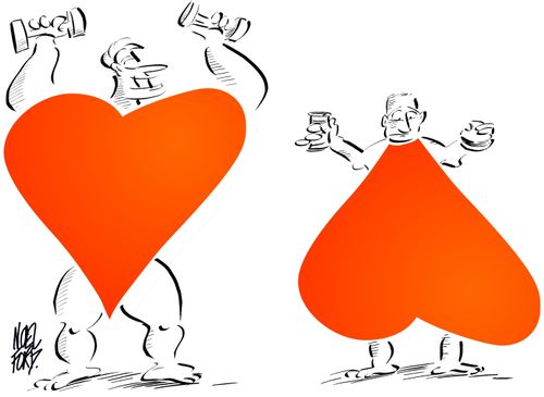 Exercising your heart.