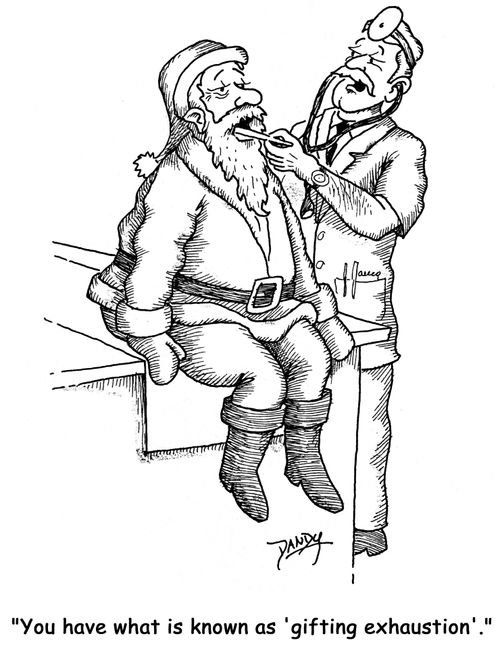 'You have what is known as 'gifting exhaustion'.'