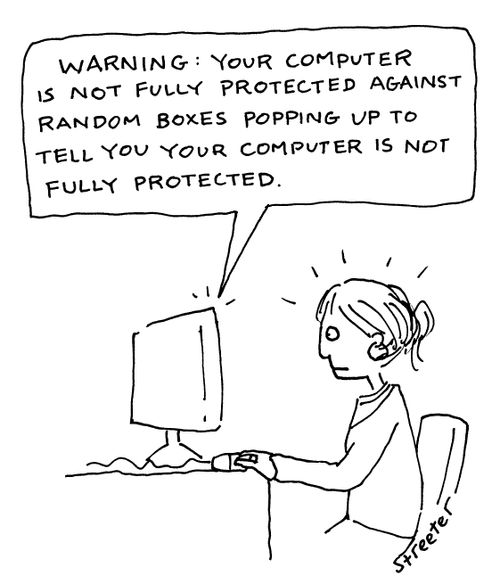 Your computer is not fully protected...