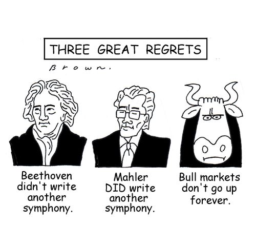 Three great regrets.
