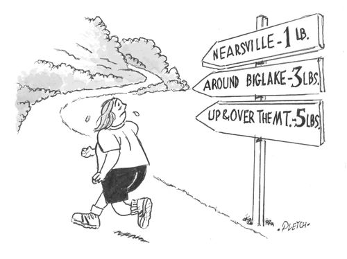 Running to lose weight,
