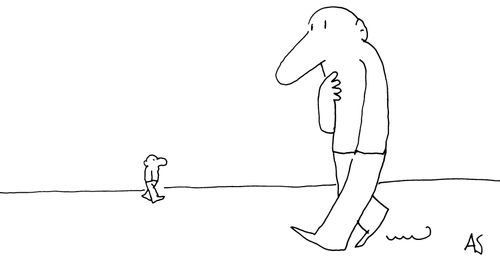 'Far or small?'