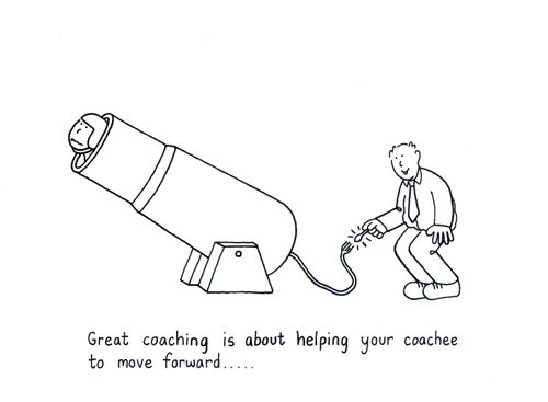 'Great coaching is about helping your coachee to move forward...'