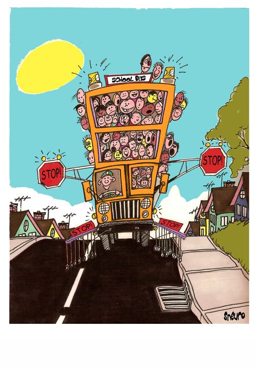 Super Safe School Bus.