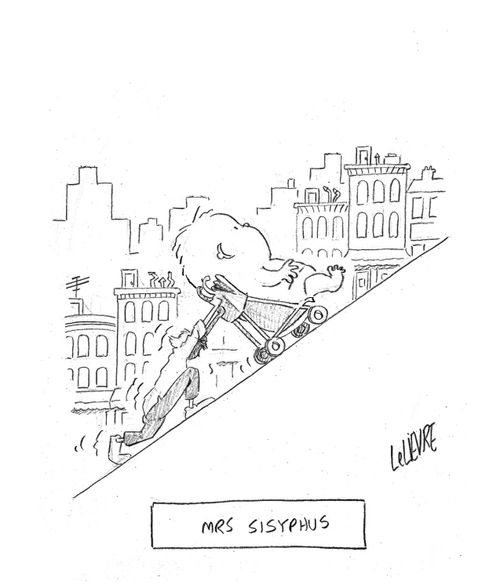 Mrs Sisyphus.
