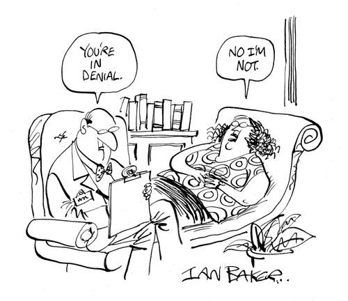 'You're in denial.'