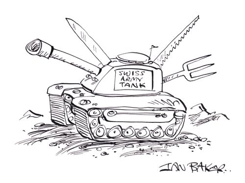 Swiss Army Tank.
