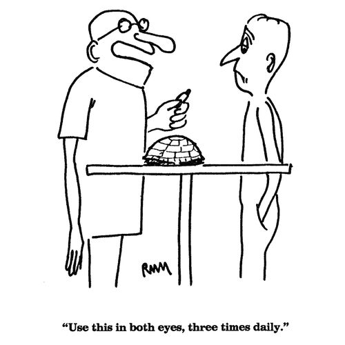 'Use this in both eyes, three times daily.'
