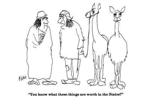 'You know what these things are worth in the states?'